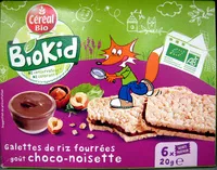 Mängden socker i Galettes de Riz Fourrées Goût Choco-Noisette