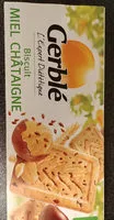 Mängden socker i Gerble - Honey Chestnut Flaxseed Cookie, 200g (7.1oz)