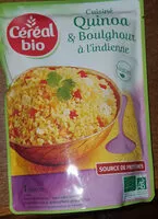 Mängden socker i Quinoa et boulgour à l'indienne