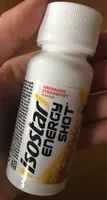 Mängden socker i Energy Shot Isostar Grenadine-fraise 60ML.