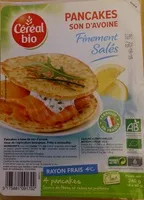 Mängden socker i Pancakes au son d'avoine Finement Salées