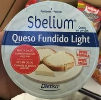 Mängden socker i Sbelium Queso Fundido Light