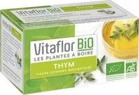Mängden socker i Vitaflor Infusion Tisane Thym,18 Sachets De 1