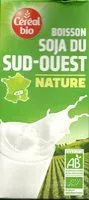 Mängden socker i Boisson soja du sud ouest nature