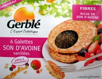 Mängden socker i Galettes Son d'avoine vanillées