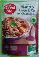 Mängden socker i Cuisiné Risotto orge et riz aux champignons
