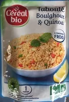 Mängden socker i Taboulé boulghour et quinoa
