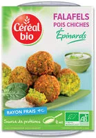 Mängden socker i Falafels pois chiches et épinards