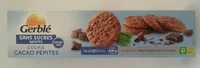 Mängden socker i Gerblé - Sugar Free Cocoa Chip Cookie, 130g (4.6oz)
