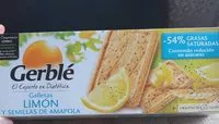 Mängden socker i Galletas de limón y semillas de amapola