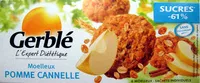 Mängden socker i Moelleux pomme cannelle Gerblé