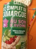 Mängden socker i Galette de riz complet de Camargue au son d'avoine