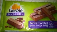 Mängden socker i Barres Chocolat Farines De Riz Et De Teff