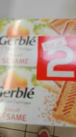 Mängden socker i Biscuit sésame Gerblé