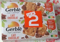 Mängden socker i Biscuit Lait Chocolat