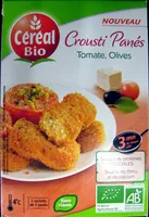 Mängden socker i Crousti Panés Tomates, Olives Céréal Bio