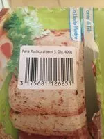 Mängden socker i Senza glutine pane rustico ai semi