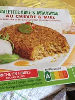 Mängden socker i Les galettes orge et boulgour au chèvre miel