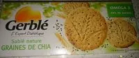 Mängden socker i Sablé nature aux graines de chia