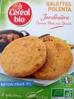 Mängden socker i Galettes polenta Jardinière Carottes, Petits pois, Brocolis