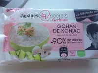 Mängden socker i Gohan de Konjac, Substitut de riz nature