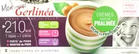 Mängden socker i Mon repas Gerlinéa, crèmes saveur pralinée