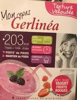 Mängden socker i Gerlinéa - Milk-shake Yaourt Fruits Rouges - 6 ...