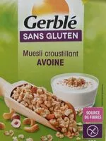 Mängden socker i Müesli croustillant avoine sans gluten