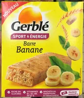 Mängden socker i Barres banane Gerblé Sport