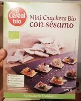 Mängden socker i Mini crackers bio con sésamo