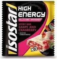 Mängden socker i Barras High Energy Antioxidante Cranberry Isostar (pack 3)