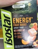 Mängden socker i Energy fruit boost - abricot