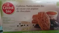 Mängden socker i Galletas multicereales Bio al cacao con pepitas de chocolate