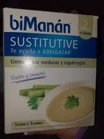 Mängden socker i Crema sabor verduras y espárragos