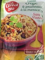 Mängden socker i Orge & Pruneaux à la Marocaine