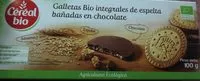 Mängden socker i Galletas Bio integrales de espelta bañadas en chocolate
