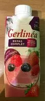 Mängden socker i Repas à boire minceur saveur fruits rouges GERLINEA