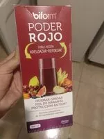 Mängden socker i Poder rojo