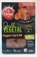 Mängden socker i Grill végétal - nuggets soja & blé