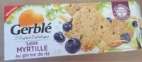 Mängden socker i Gerblé - Blueberry Rice Germ Shortbread, 140g (5oz)