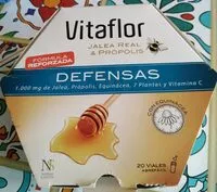 Mängden socker i Vitaflor defensas. Jalea Real
