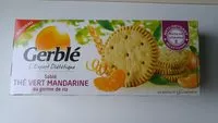 Mängden socker i Sablés Thé vert Mandarine au germe de riz