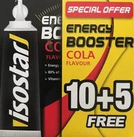 Mängden socker i Isostar energy booster cola