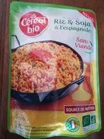 Mängden socker i Cuisine riz et soja a l'espagnole