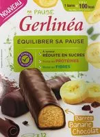 Mängden socker i Barres Saveur Banane chocolat