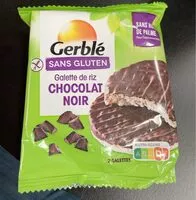 Mängden socker i Galette de riz chocolat. Noir