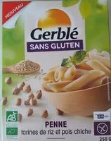 Mängden socker i Penne farines de riz et pois chiche