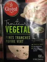 Mängden socker i Tranches Végétal Poivre Vert