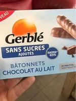 Mängden socker i Batônnets au chocolat