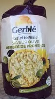 Mängden socker i Galette maïs saveur olive